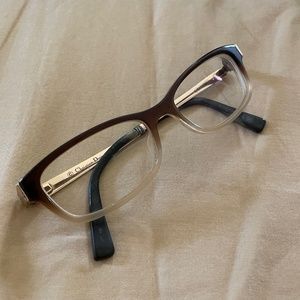Dior neutral eyeglass frames